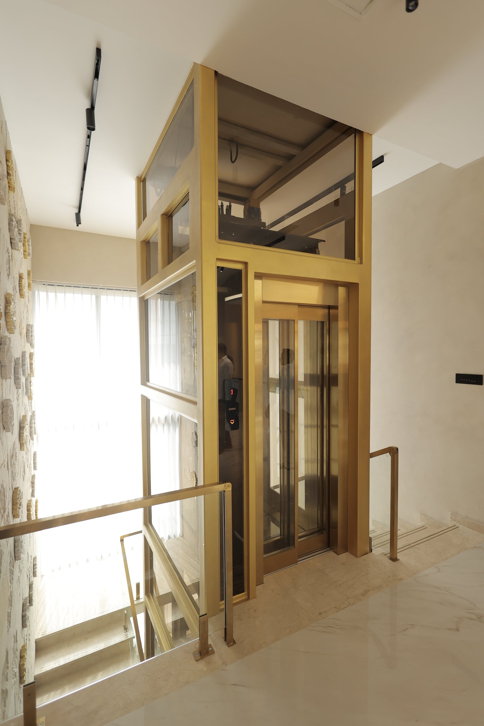 Glass Elevator Exterior
