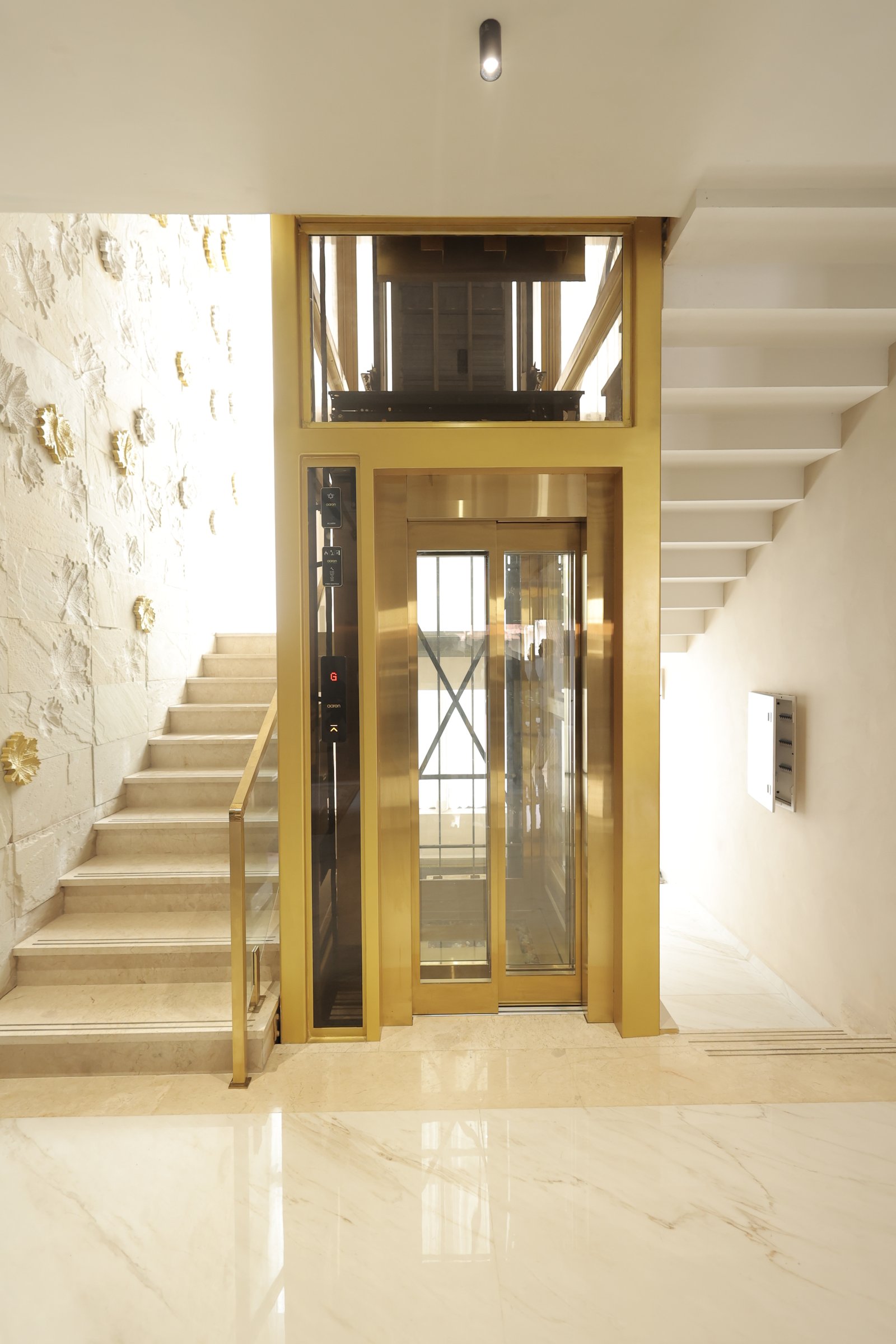 Glass Elevator Exterior