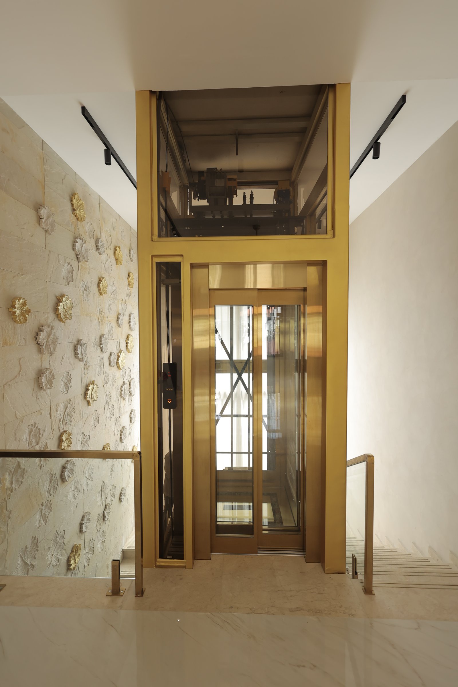 Glass Elevator Exterior