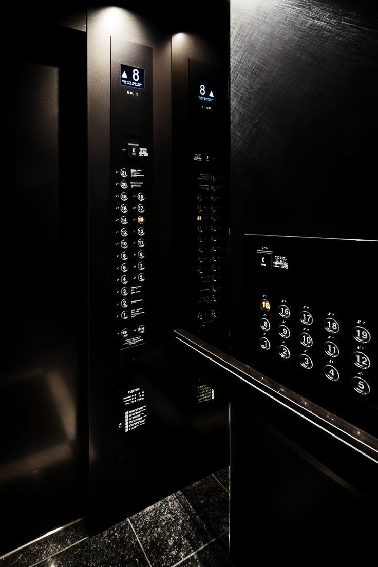 Black Matte Home Elevator
